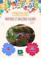 24. Affiche concours maisons fleuris